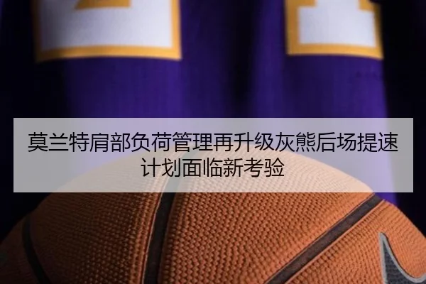 莫兰特肩部负荷管理再升级灰熊后场提速计划面临新考验